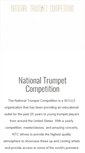 Mobile Screenshot of nationaltrumpetcomp.org